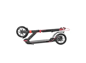 Двухколесный подростковый самокат Tech Team City Scooter Disk Brake красный 2