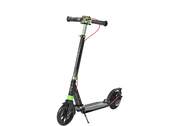 Двухколесный подростковый самокат Tech Team City Scooter Disk Brake зеленый 1