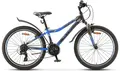 Велосипед Stels Navigator 410 V 24 21-sp V010 2022 (черный/синий) 1