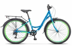 Велосипед Stels Miss 4300 V 24 V010 2023 (морская волна) 1
