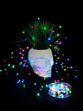 Гирлянда Нить-Роса 400LED RGB 40м мульти C.01.4B.400-	 2