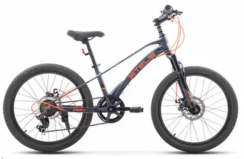 Детский велосипед Stels Leader-220 MD серый 1