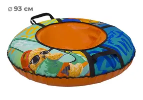 Тюбинг 93см ОКСФОРД BOARD LED С камерой  (СВЕТЯЩИЙСЯ В ТЕМНОТЕ) 1