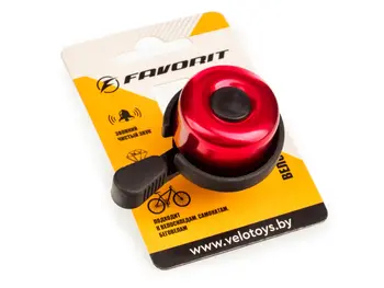 Звонок велосипедный 33 мм TD-0905RD 1