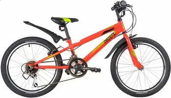 Детский велосипед Novatrack Racer 20 20SH6V.RACER.BK20 (черный/красный, 2020) 1