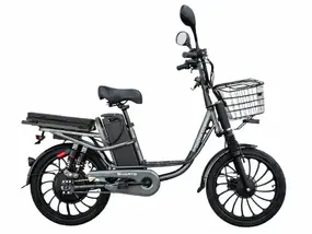 Электровелосипед Smart8 Dacha Lux серебристый 1