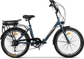 Электровелосипед Aist e-Smart 24 2.1 синий 250w 1