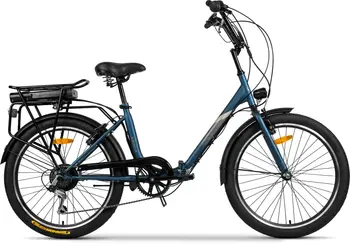 Электровелосипед Aist e-Smart 24 2.1 синий 250w 1