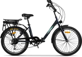 Электровелосипед Aist e-Smart 24 2.1 темно-синий 250w 1