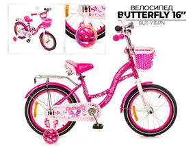 Детский велосипед Favorit Butterfly 16 розовый 1