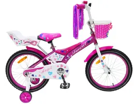 Детский велосипед Favorit Angel 16 фиолетовый 1