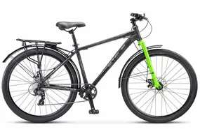 Велосипед Stels Navigator-705 MD 27.5 Курьер черный 1