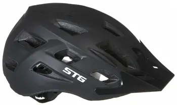Шлем STG HB3-2-A M(55-58)cм  черный с фикс застежкой 1