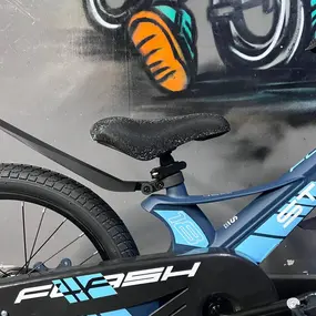 Детский велосипед Stels Flash KR 18 темно-синий 2