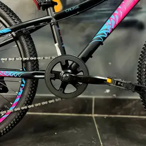 Велосипед Greenland Cruise 24 черный-розовый 1