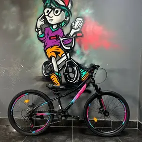 Велосипед Greenland Cruise 24 черный-розовый 1