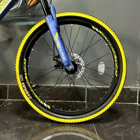 Велосипед Greenland Space 24 серый-желтый 2