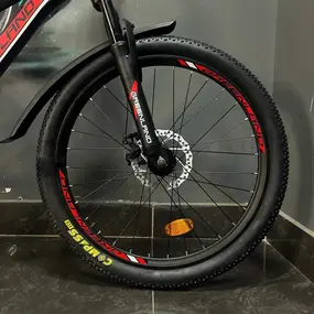 Велосипед Greenland Space 24 черный-красный 2