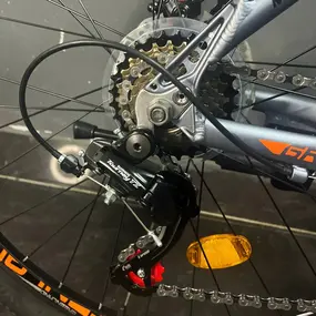 Велосипед Greenland Draft 27.5 серый-оранжевый 2