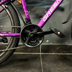 Велосипед Greenland Demetra Pro 26 фиолетовый-розовый 1