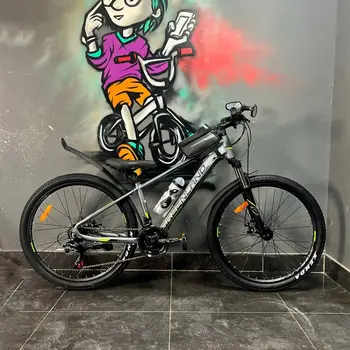 Велосипед Greenland OASIS 2.0 26 Серый-зеленый 1