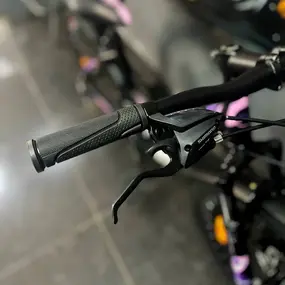 Велосипед Greenway 4930M 24 черный-фиолетовый 1