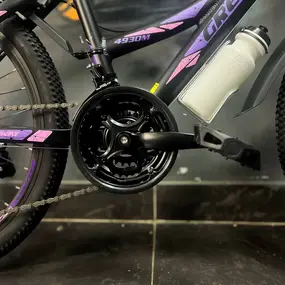 Велосипед Greenway 4930M 24 черный-фиолетовый 1