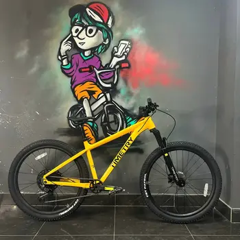 Велосипед Timetry TT412 27.5 оранжевый 1