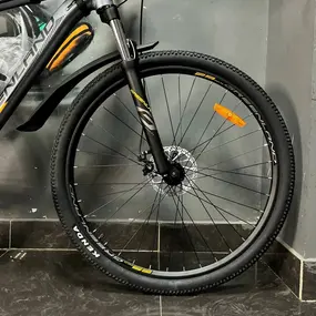 Велосипед Greenland Oasis 2.0 29 серый-оранжевый 2