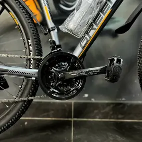 Велосипед Greenland Oasis 2.0 29 серый-оранжевый 2