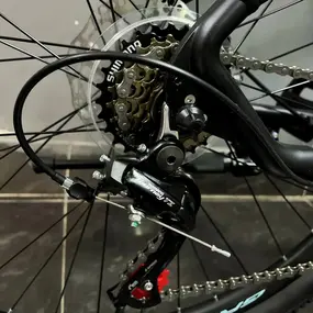 Велосипед Greenland Demetra 27.5 Pro черный-синий 1