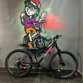 Велосипед Greenland Cruise 26 черный-розовый 1