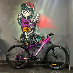 Велосипед Greenland Demetra 27.5 Pro фиолетовый 1