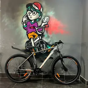 Велосипед Greenland Everest 1.0 27.5 серый-оранжевый 1