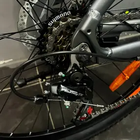 Велосипед Greenland Everest 1.0 27.5 серый-оранжевый 1