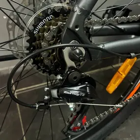 Велосипед Greenland Everest 26 1.0 черный-оранжевый 2