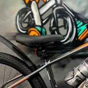 Велосипед Greenland Everest 26 1.0 черный-оранжевый 2