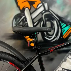 Велосипед Greenland Genesis 27.5 черный-красный 2