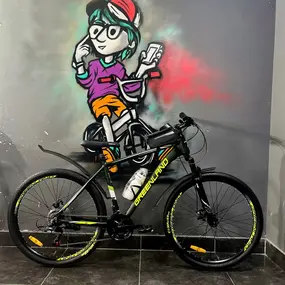 Велосипед Greenland Action 27.5 зеленый-желтый 2