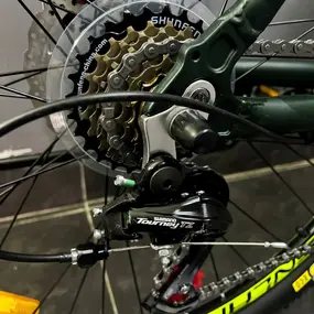 Велосипед Greenland Action 27.5 зеленый-желтый 2