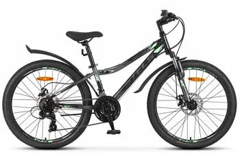 Велосипед Stels Turbo 410 MD черный-зеленый 1