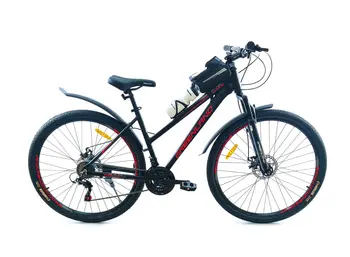 Велосипед Greenland Grace 29 черный-красный 1