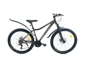 Велосипед Greenland Artemida 27.5 коричневый 1
