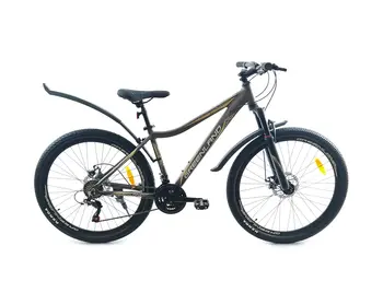 Велосипед Greenland Artemida 27.5 коричневый 1