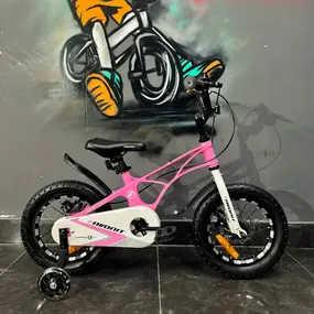 Детский велосипед Favorit Super Sport 14 розовый 2