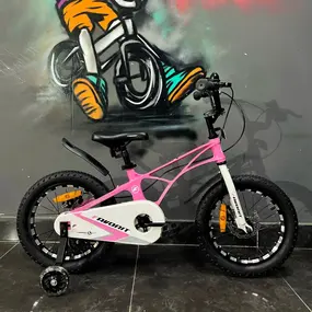 Детский велосипед Favorit Super Sport SSP-16PN розовый 3