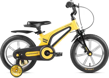 Детский велосипед Montasen M-F800 14 желтый 1