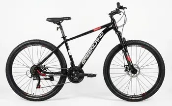 Велосипед Greenland Breeze 27,5 черный-красный 1