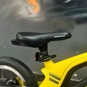 Детский велосипед Montasen M-F800 14 желтый 2