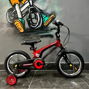 Детский велосипед Montasen M-F800 14 красный 2